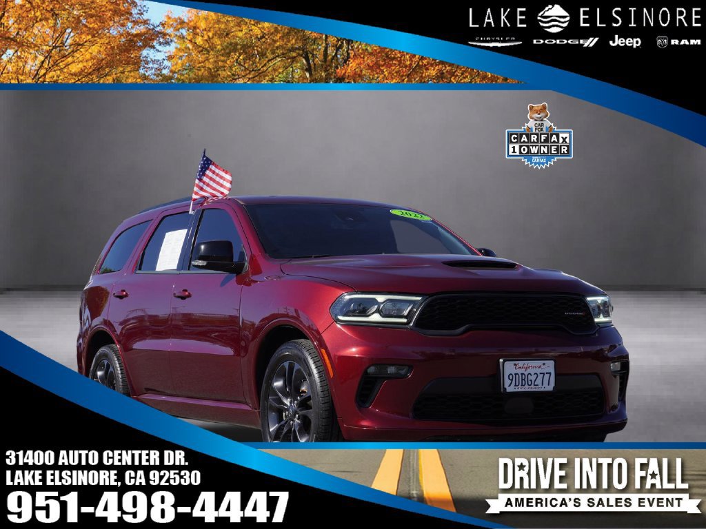 Used 2022 Dodge Durango GT RWD 360° Tour