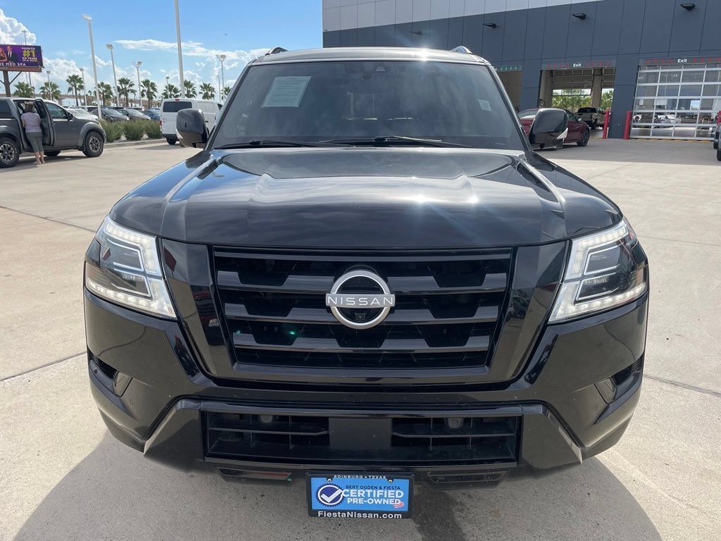 Certified 2022 Nissan Armada SL w/ Midnight Edition Package RWD image 2