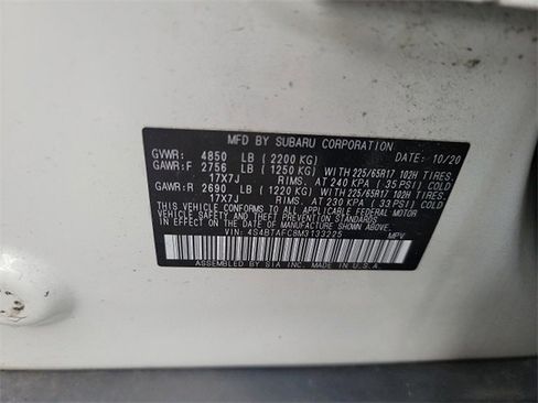 Used 2021 Subaru Outback Premium image 11