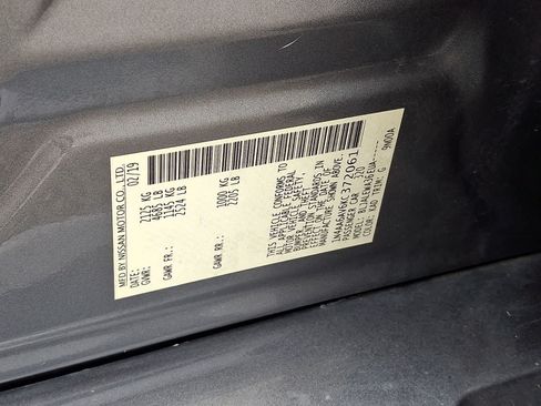 Used 2019 Nissan Maxima 3.5 SL w/ Floor Mat Group FWD image 30