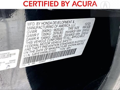 Certified 2024 Acura MDX SH-AWD w/ Technology Package image 44
