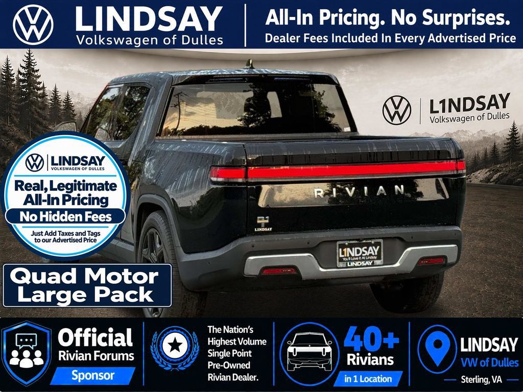 Used 2023 Rivian R1T Adventure Quad AWD/4WD image 5