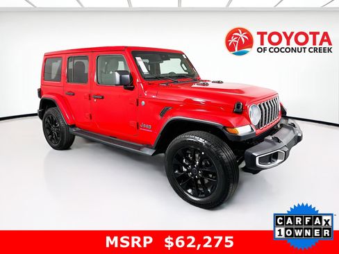 Used 2025 Jeep Wrangler Sahara image 1