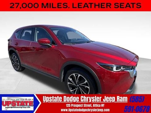 Used 2022 MAZDA CX-5 AWD 2.5 S w/ Premium Package image 1