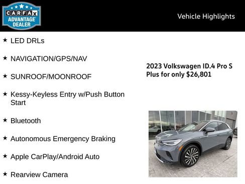 Certified 2023 Volkswagen ID.4 Pro S Plus image 5