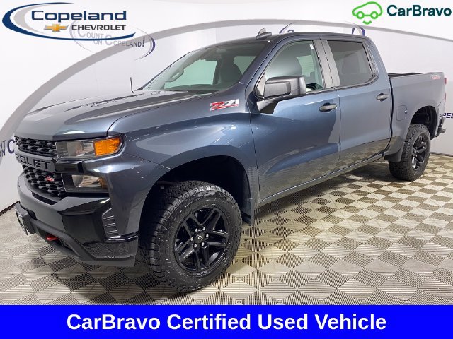 Certified 2021 Chevrolet Silverado 1500 Custom Trail Boss AWD/4WD 360° Tour