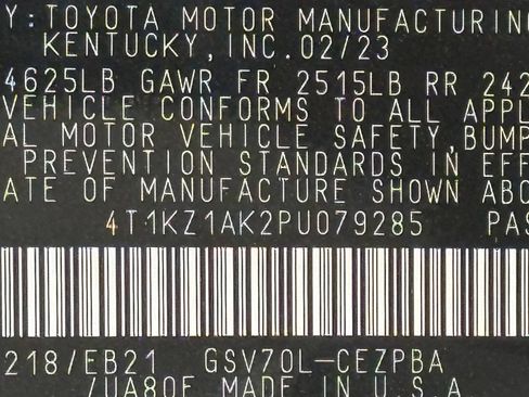 Used 2023 Toyota Camry TRD FWD image 51