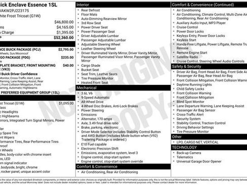 Used 2023 Buick Enclave Essence w/ Experience Buick Package image 40