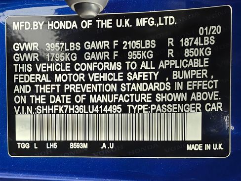 Used 2020 Honda Civic LX image 39