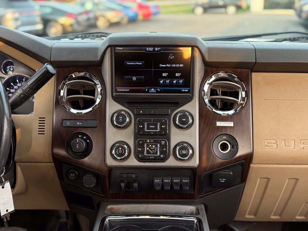 Used 2016 Ford F350 Lariat w/ Lariat Ultimate Package AWD/4WD image 17
