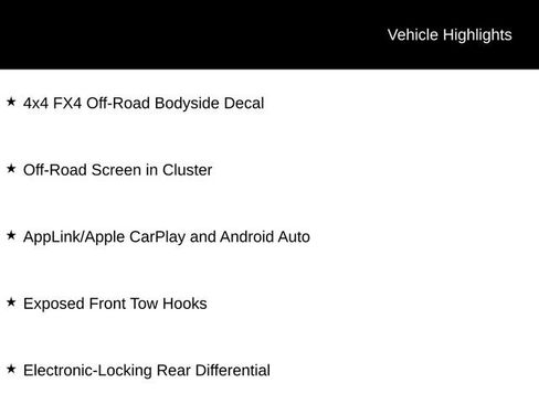Certified 2019 Ford Ranger Lariat w/ FX4 Off-Road Package AWD/4WD image 7