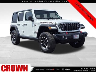 Certified 2025 Jeep Wrangler Unlimited Rubicon