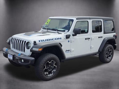 Used 2021 Jeep Wrangler Unlimited Rubicon 4xe w/ Safety Group AWD/4WD image 3