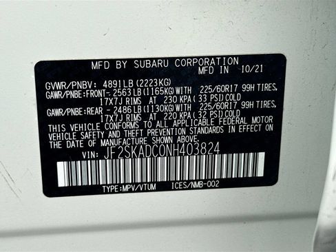 Used 2022 Subaru Forester Premium w/ Popular Package #1 AWD/4WD image 29