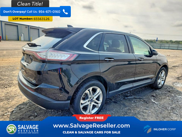 Used 2017 Ford Edge Titanium w/ Technology Package AWD/4WD image 4