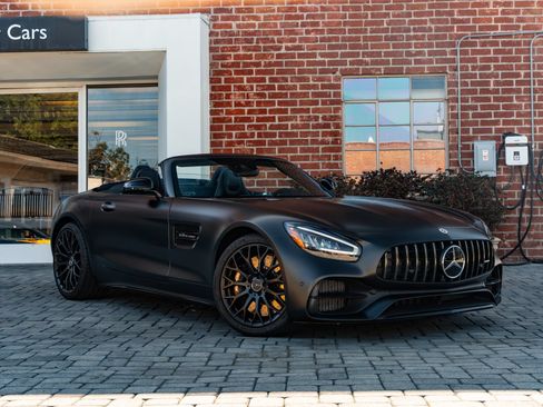 Used 2021 Mercedes-Benz AMG GT Roadster w/ AMG Stealth Edition image 30