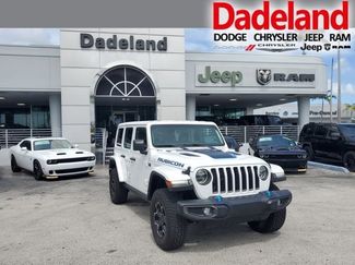 Used 2021 Jeep Wrangler Unlimited Rubicon 4xe image 1