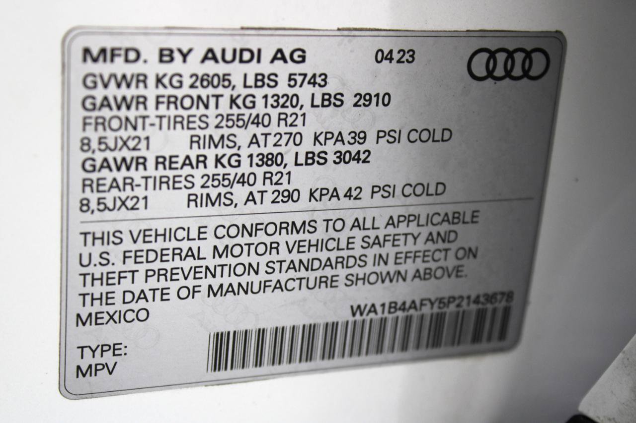 Used 2023 Audi SQ5 Premium Plus w/ Premium Plus Package AWD/4WD image 94