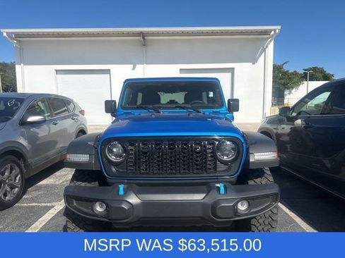 Used 2024 Jeep Wrangler Willys 4xe image 2