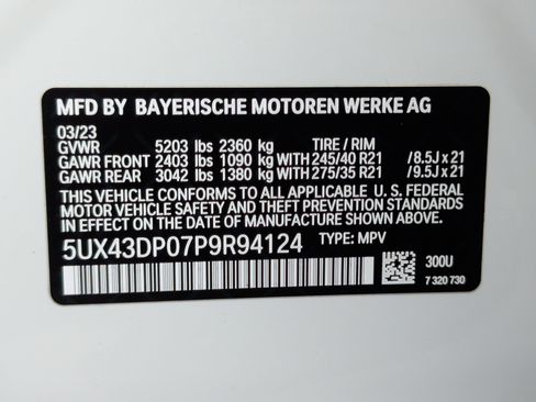 Certified 2023 BMW X3 sDrive30i w/ Premium Package image 41