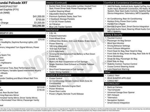Used 2023 Hyundai Palisade XRT FWD image 1