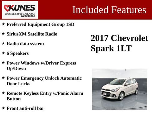 Used 2017 Chevrolet Spark LT image 3