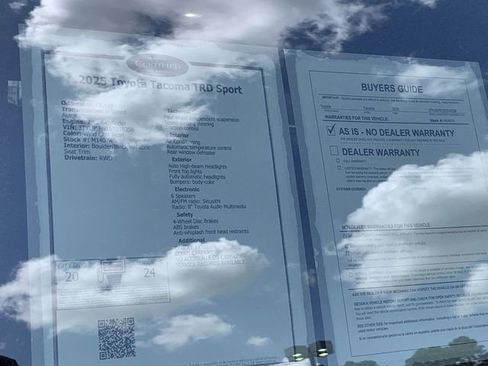 Certified 2025 Toyota Tacoma TRD Sport image 37