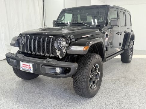 Used 2021 Jeep Wrangler Unlimited Rubicon 4xe w/ Steel Bumper Group image 3
