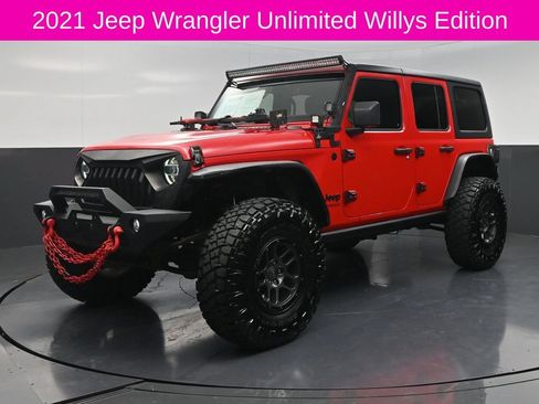 Used 2021 Jeep Wrangler Unlimited Sport AWD/4WD image 2