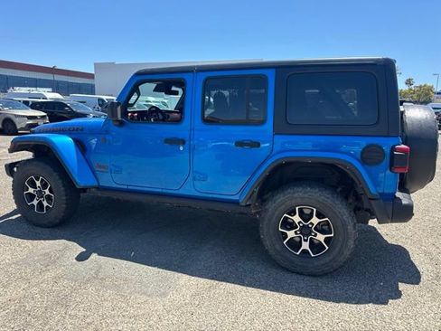 Used 2022 Jeep Wrangler Unlimited Rubicon w/ Steel Bumper Group AWD/4WD image 8