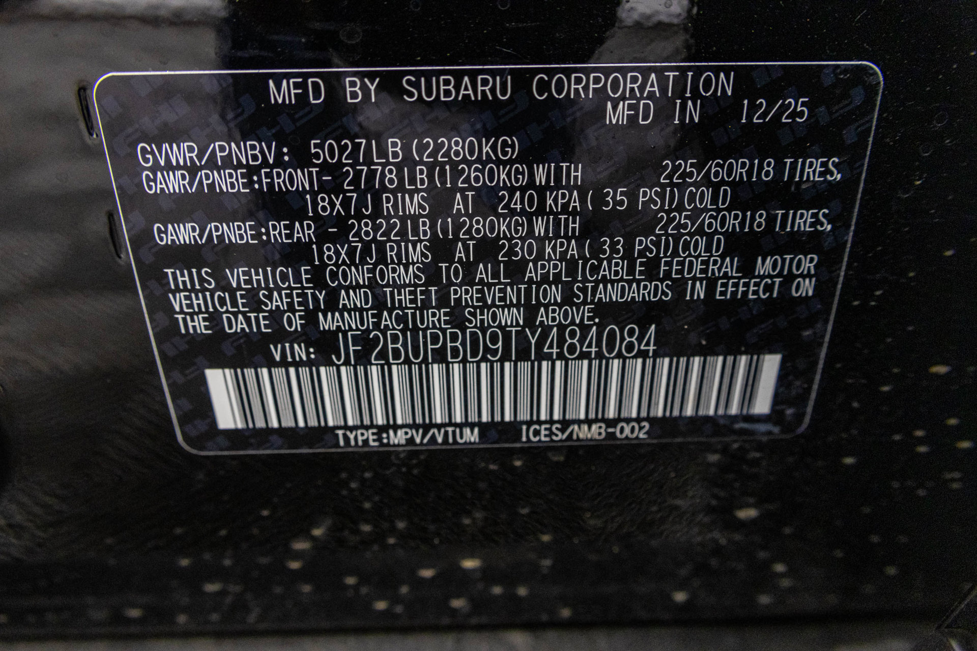 Used 2026 Subaru Outback Premium AWD/4WD image 55