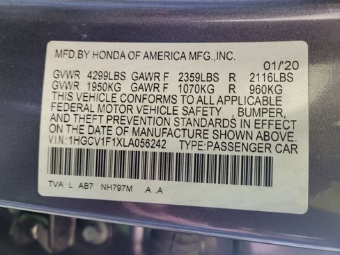 Used 2020 Honda Accord LX image 33