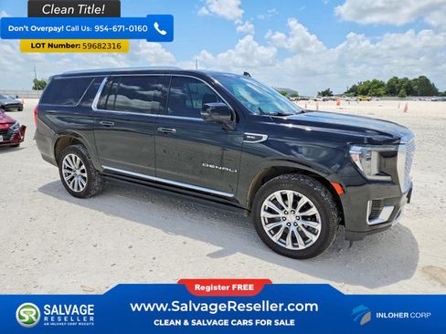 Used 2022 GMC Yukon XL Denali AWD/4WD image 5