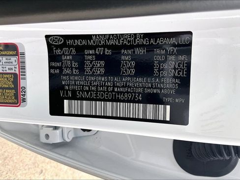 New 2026 Hyundai Tucson Limited w/ Tow & Go Package image 15