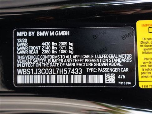 Used 2020 BMW M2 CS RWD image 30