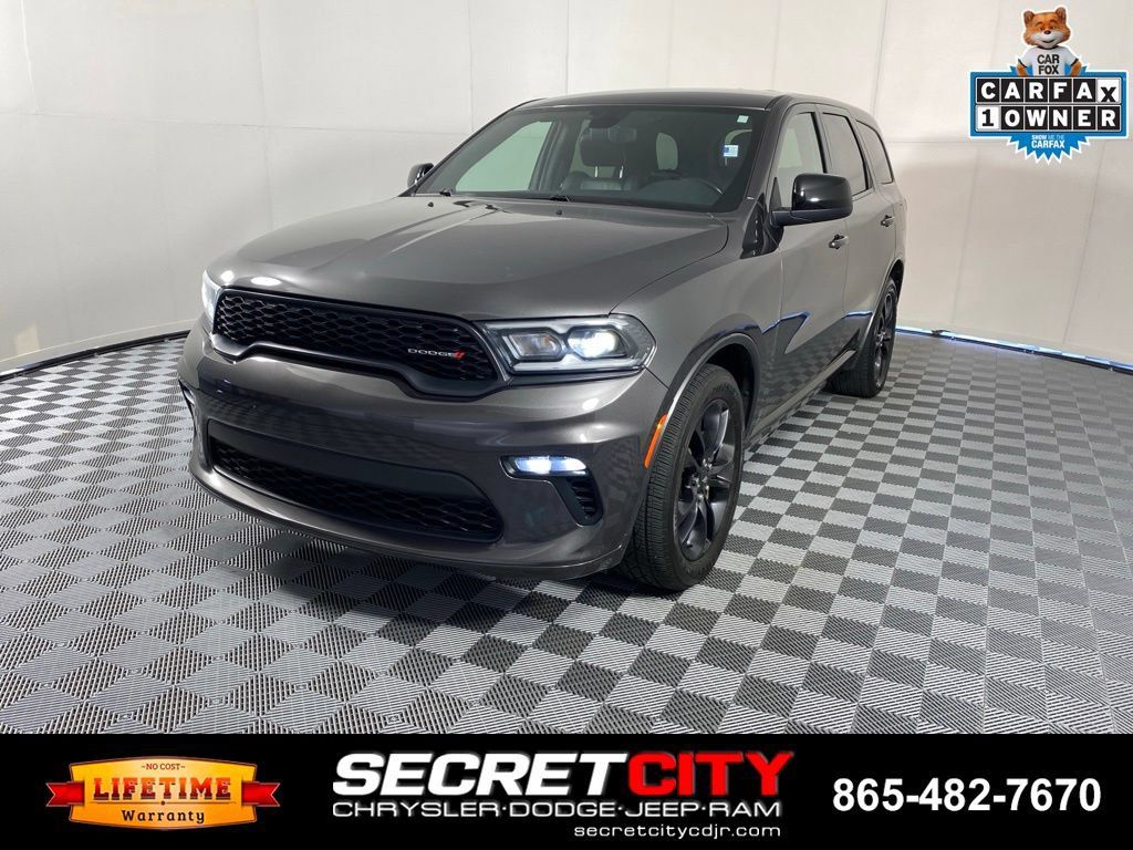 Used 2021 Dodge Durango GT w/ Blacktop Package RWD image 3
