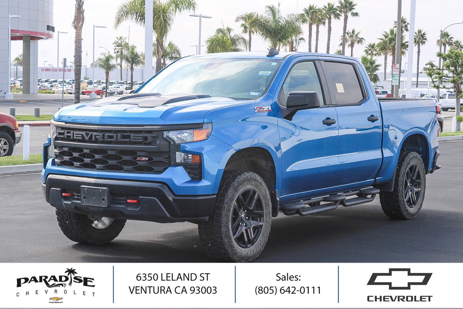 Used 2022 Chevrolet Silverado 1500 Custom Trail Boss AWD/4WD image 1