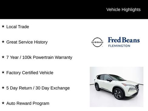 Certified 2023 Nissan Rogue SL w/ SL Premium Package AWD/4WD image 6