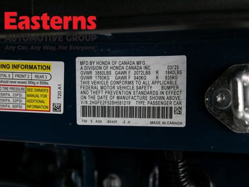 Used 2025 Honda Civic Sport image 34