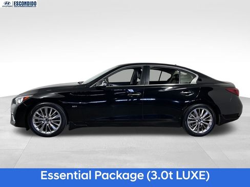 Used 2019 INFINITI Q50 Luxe w/ Essential Package (3.0T Luxe) image 2