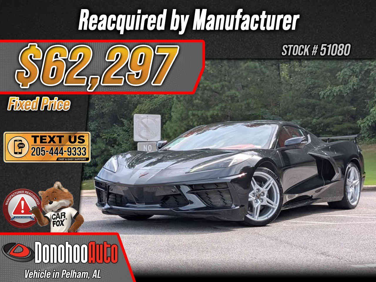Used 2024 Chevrolet Corvette Stingray Premium Cpe w/ 3LT RWD image 1