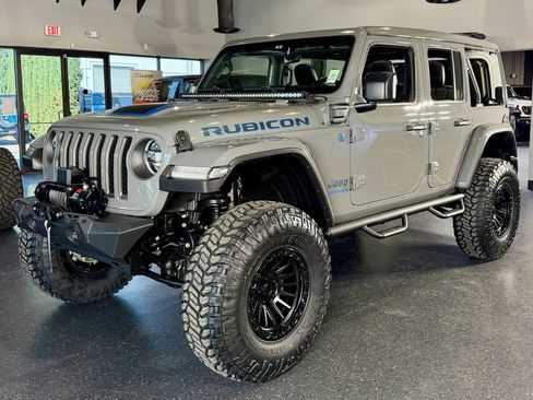 Used 2023 Jeep Wrangler Unlimited Rubicon 4xe w/ Cold Weather Group image 15