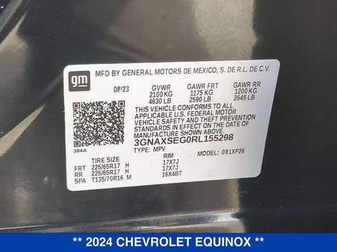 Used 2024 Chevrolet Equinox LS AWD/4WD image 25