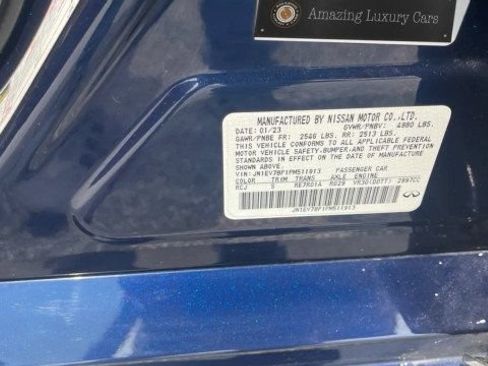 Used 2023 INFINITI Q50 Luxe w/ Cargo Package RWD image 13