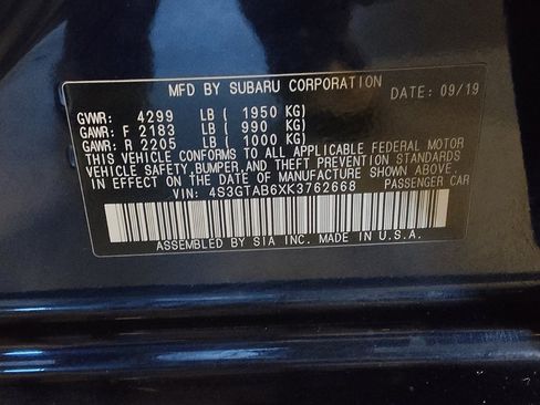 Used 2019 Subaru Impreza 2.0i w/ Eyesight image 33