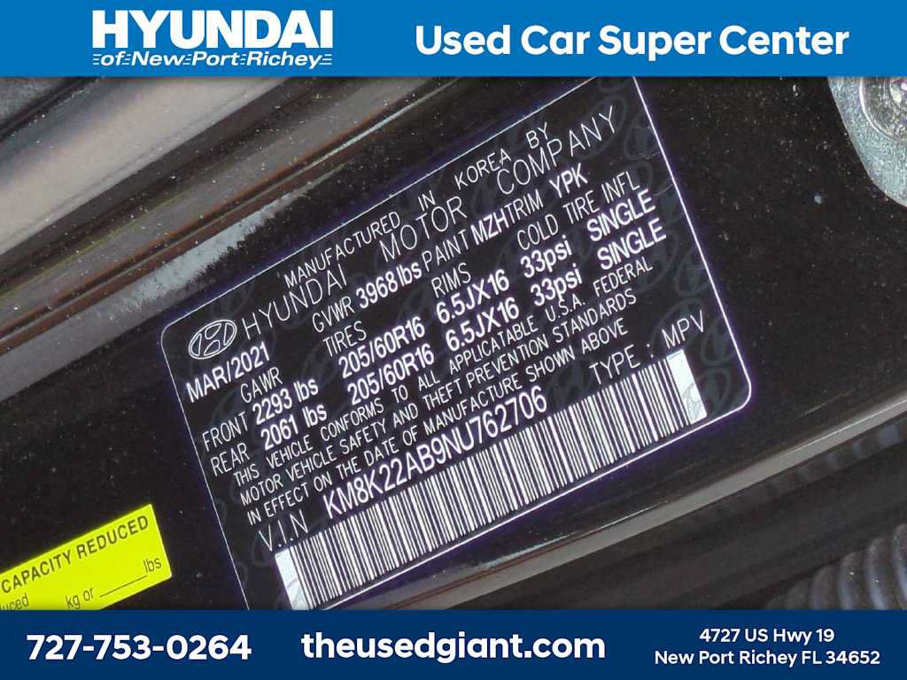 Certified 2022 Hyundai Kona SE FWD image 29
