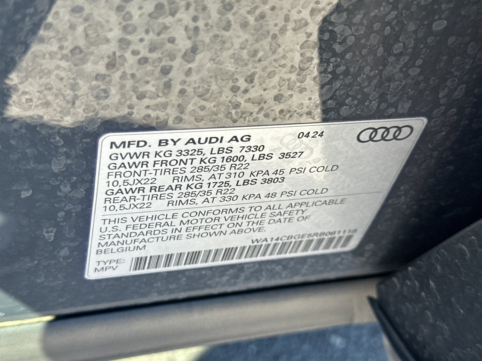 Used 2024 Audi SQ8 e-tron Premium Plus w/ Black Optic Package AWD/4WD image 28
