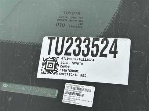 New 2026 Toyota Camry XLE w/ Convenience Package image 27