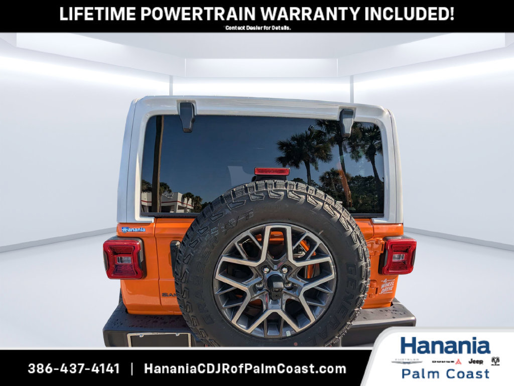 New 2026 Jeep Wrangler Unlimited Sahara w/ Whitecap Package AWD/4WD image 4