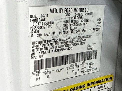 Used 2011 Ford Expedition XL w/ HD Trailer Tow Pkg image 30